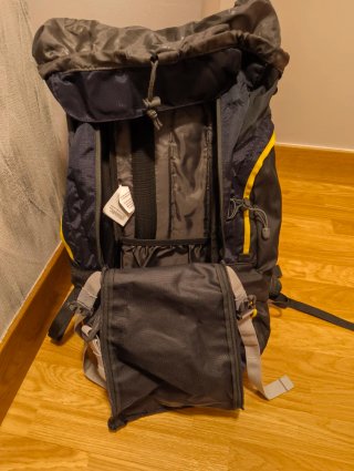 Mochila Trekking McKinley Maple 45+10