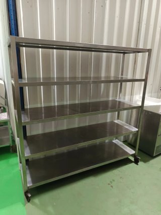 Estantería de Acero Inoxidable