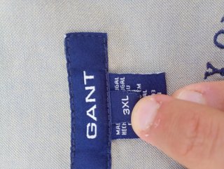 Giacca Gant Beige Taglia 3XL