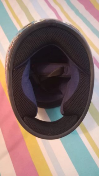 Casco de Moto de niño  con Estampado de Calaveras
