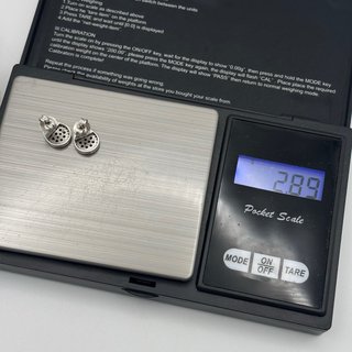 Anillo y Pendientes de oro 18kt diamantes negros