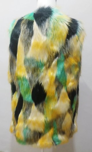 Chaleco pelo multicolor Yes Miss.