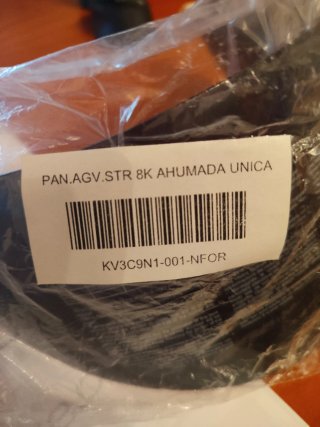 Pantalla para casco agv