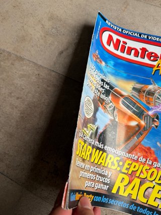 Lote de 5 Revistas Nintendo Acción
