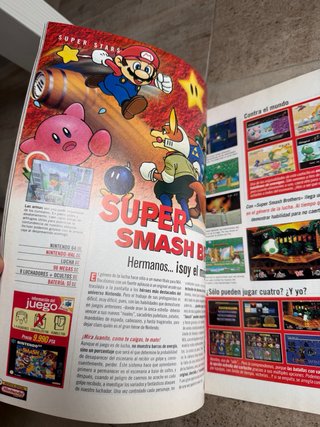 Lote de 5 Revistas Nintendo Acción