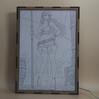 Lámpara LED Nami (One Piece)