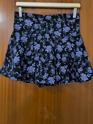 Falda pantalón estampada