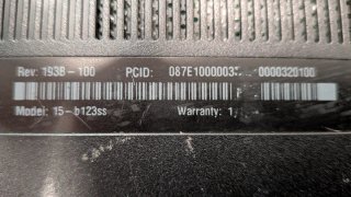 Portátil HP Pavilion 15-b123ss 15.6