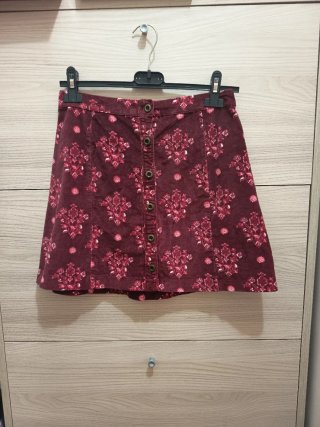 Gonna Hollister bordeaux fantasia