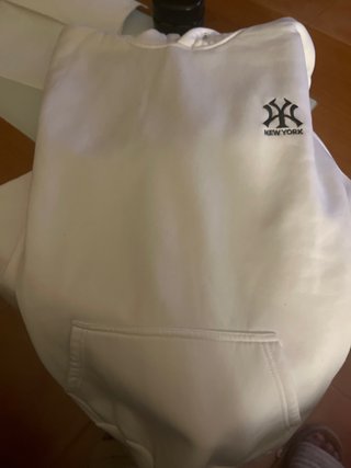 Sudadera Blanca New York Yankees