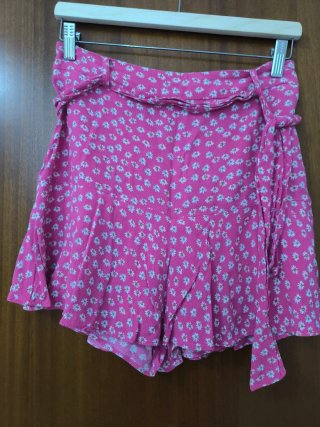 Falda pantalón estampada