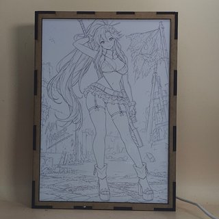Lámpara LED Yoko Littner (Gurren Lagann)