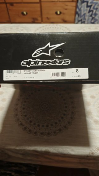 Zapatillas Moto Alpinestars TPF CE UK