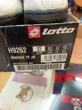 Botas de fútbol sala Lotto Talla 27
