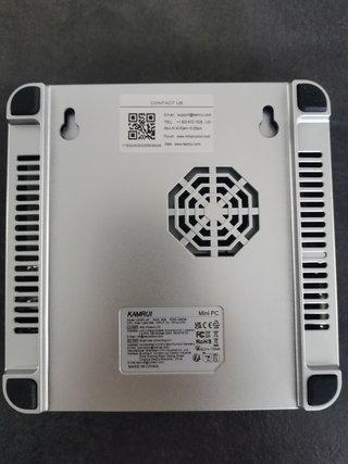 Mini PC KAMRUI con Monitor TV e tastiera