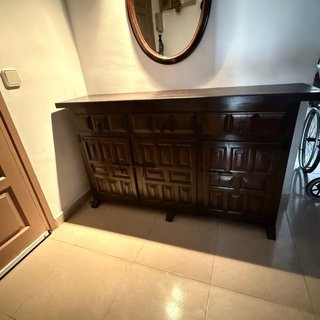 Mueble Rústico de Madera Macizar se regala