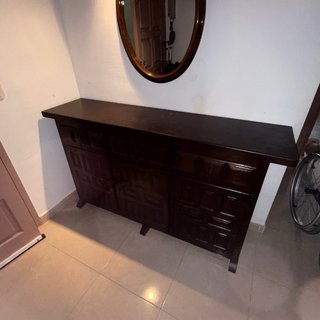 Mueble Rústico de Madera Macizar se regala