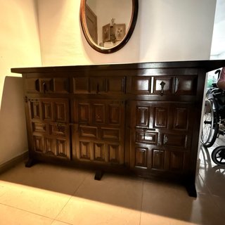 Mueble Rústico de Madera Macizar se regala