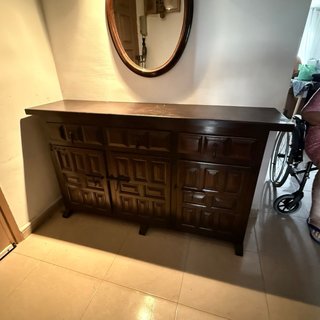 Mueble Rústico de Madera Macizar se regala