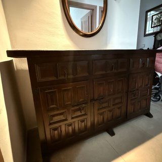 Mueble Rústico de Madera Macizar se regala