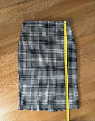 Falda de cuadros Mango T34/XS