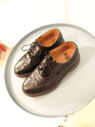 Dr. Martens Zapatos Brogue Negros