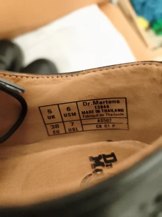 Dr. Martens Zapatos Brogue Negros