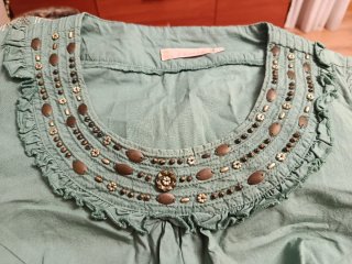 Vestido Verde LAmorena Talla XL
