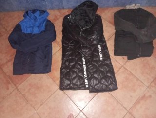 Lote de 3 abrigos
