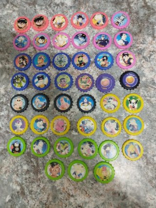Colección de 45 Tazos Tattoo Z