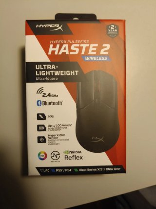 Ratón gaming inalàmbrico: HyperX Pulsefire Haste 2