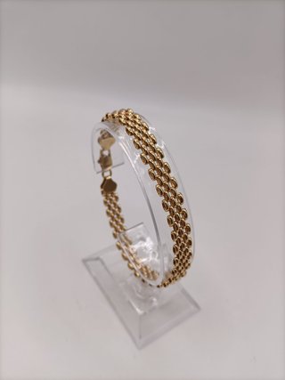 Pulsera Oro 18k - Bismark - 10,74gr - 19,5cm