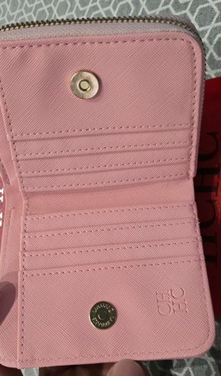 Monedero Cartera Carolina Herrera Rosa