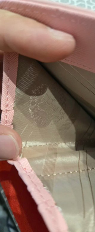 Monedero Cartera Carolina Herrera Rosa
