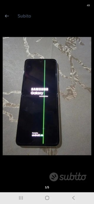 SAMSUNG GALAXY Z FLIP 3 256 GB COLORE GOLD.