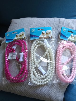 3 Correas para Perro Estilo Perlas
