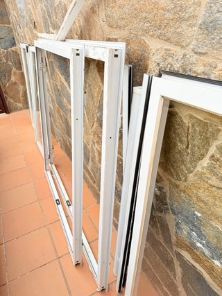 2 Ventanas Aluminio Practicables
