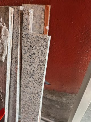 Trozos de Mármol Granito
