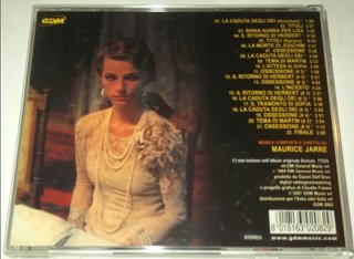 CD Maurice Jarre - La Caduta Degli Dei