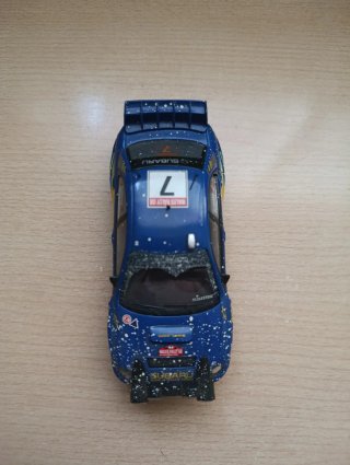 Scalextric Subaru Impreza WRC Efecto Nieve