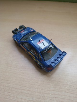 Scalextric Subaru Impreza WRC Efecto Nieve