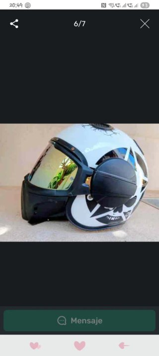 Casco de Moto Talla L