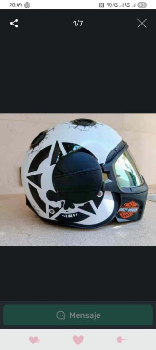Casco de Moto Talla L