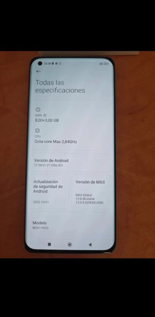 Xiaomi Mi 11 5G 8gb y 256gb Impecable