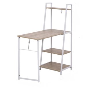 Escritorio madera y metal 100 cm largo 50 cn ancho