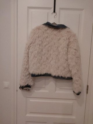 Cazadora vaquera peluda mujer  talla 38 ,40