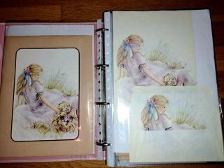 Cartas Perfumadas con Ilustración en el sobre.