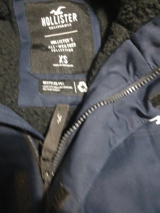 Chaqueta Hollister Invierno Talla XS