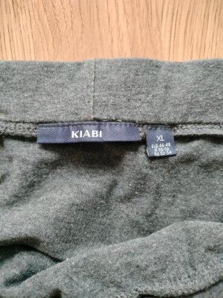 Falda para embarazada gris