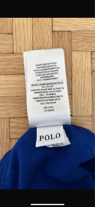 T-shirt Ralph Lauren Blu